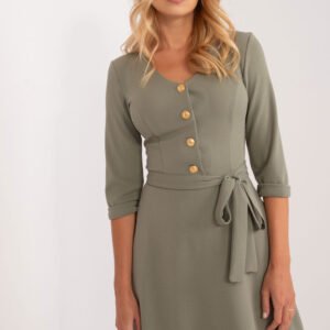 Sukienka Model LK-SK-507785.65 Khaki - Lakerta