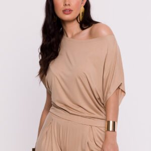 Bluzka Model B287 Cappuccino - BeWear