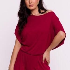 Bluzka Model B287 Bordo - BeWear