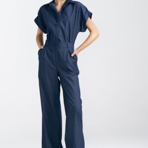 Kombinezon jeansowy KM35 Denim - Nife