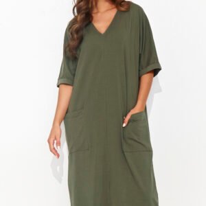 Sukienka Model NU473 Khaki - Numinou
