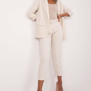Spodnie Damskie Model TW-SP-BI-22880-2.47 Light Beige - Och Bella