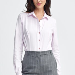 Koszula body K81 Light Pink - Nife