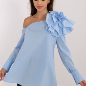 Bluzka Model LK-BZ-509656.21 Light Blue - Lakerta