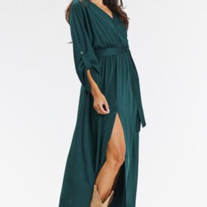 Sukienka Model A670 Bottle Green - awama