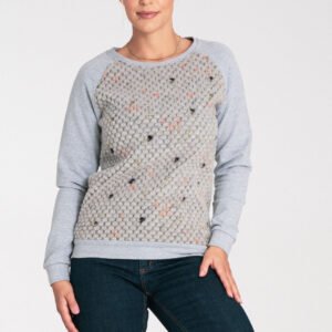 Bluza Damska Model M1046 Grey - Figl
