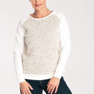 Bluza Damska Model M1046 Ecru - Figl