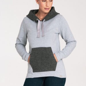Bluza Damska Model M1045 Dark Grey - Figl