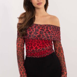 Bluzka Model DHJ-BZ-18701.59 Red - Italy Moda