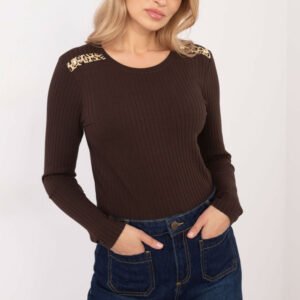 Bluzka Model RV-BZ-A-210.43 Dark Brown - Relevance
