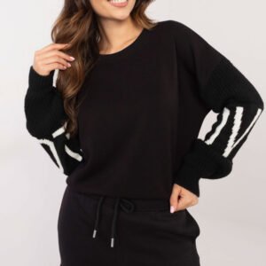 Bluza Damska Model MI-BL-M5975.26P Black - Italy Moda