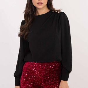 Bluzka Model MI-BZ-278519-1.40 Black - Italy Moda