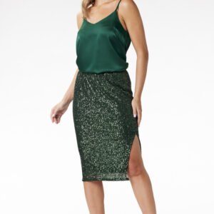 Spódnica Model A692 Bottle Green - awama