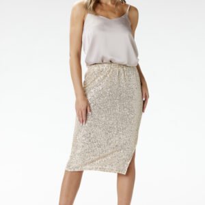 Spódnica Model A692 Beige - awama