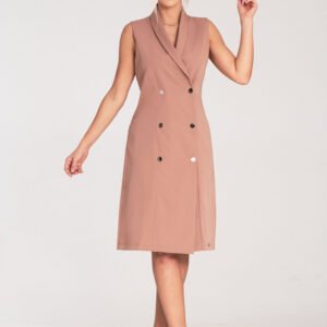 Sukienka Model M1067 Beige - Figl