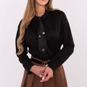 Koszula Damska Model DHJ-KS-9213.86 Black - Italy Moda