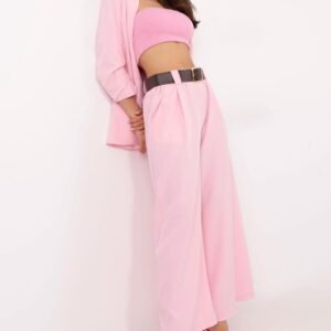 Spodnie Damskie Model DHJ-SP-5583-1.83 Light Pink - Italy Moda