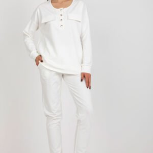 Spodnie Komplet Model LK-KMPL-509315.06 Ecru - Lakerta