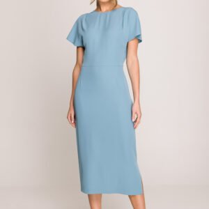 Sukienka Model S398 Cold Blue - Stylove