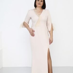 Sukienka Model Salima Beige - Jersa