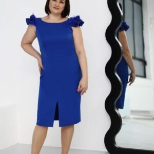 Sukienka Model Veronica Chaber Piórka - Jersa