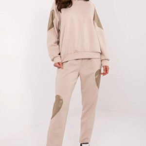 Spodnie Komplet Model MI-KMPL-M6156.98 Dark Beige - Italy Moda