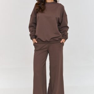 Spodnie Komplet Model M863 Czekolada - Makadamia