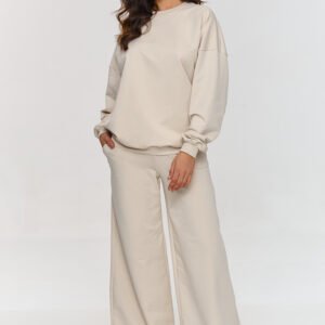 Spodnie Komplet Model M863 Light Beige - Makadamia