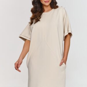 Sukienka Model M864 Light Beige - Makadamia