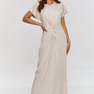 Sukienka Model M878 Light Beige - Makadamia