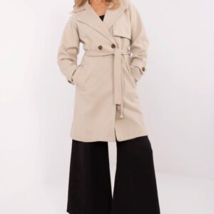 Płaszcz Damski Model TW-PL-BI-2309.86 Beige - Och Bella