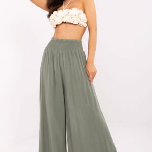 Spodnie Damskie Model TW-SP-BI-3069.94 Khaki - Och Bella