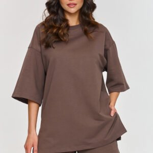 Spodnie Komplet Model M870 Czekolada - Makadamia