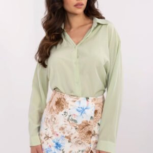 Koszula Damska Model NM-KS-Y0826.69 Pistacja - NM