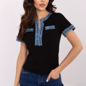 Tshirt Damski Model NM-TS-V8295.35 Black - NM