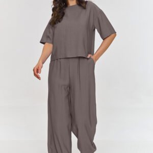 Spodnie Komplet Model M881 Mocca - Makadamia