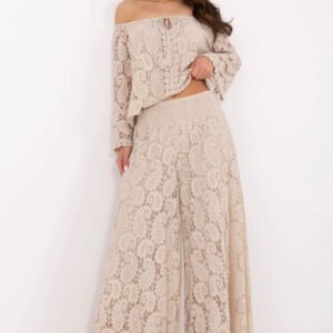 Spodnie Damskie Model MI-SP-88501.81 Beige - Italy Moda