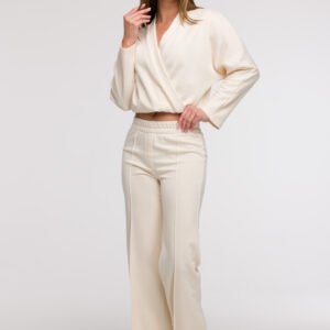 Spodnie Dresowe Model B296 Wanilia - BeWear