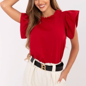 Bluzka Model LK-BZ-506781-1.12 Red - Lakerta