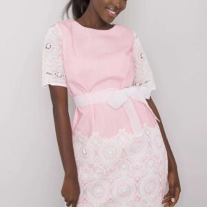 Sukienka Model LK-SK-506836-1.74P White/Pink - Lakerta