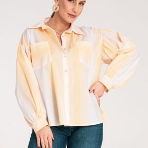 Koszula Damska Model M1144 Yellow - Figl