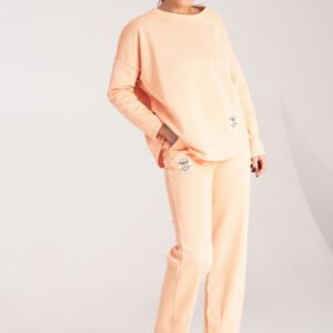 Spodnie Dres Model M1125 Orange - Figl