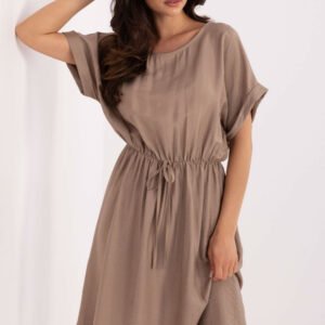 Sukienka Model MI-SK-A63751.67 Dark Beige - Italy Moda