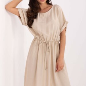 Sukienka Model MI-SK-A63751.67 Beige - Italy Moda