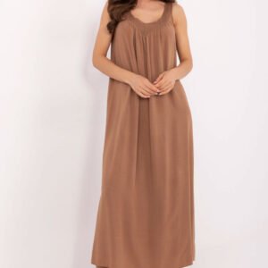 Sukienka Model TW-SK-BI-L0125.52 Brown - Och Bella