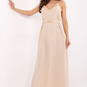 Sukienka Model TW-SK-BI-1458-1.64 Beige - Och Bella