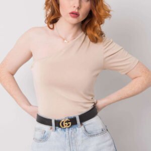 Bluzka Model 95-BZ-190101.21P Light Beige - Rue Paris