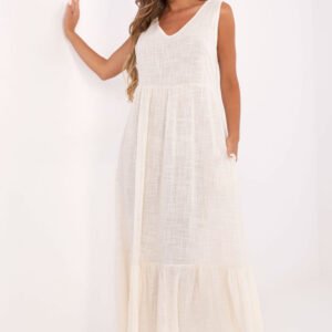 Sukienka Model TW-SK-BI-28007.63 Light Beige - Och Bella