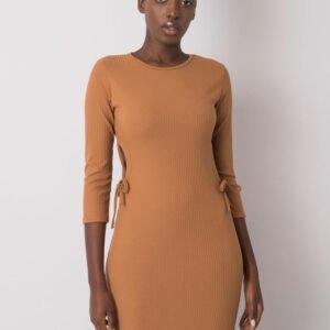 Sukienka Model LK-SK-508687.17P Light Brown - Lakerta