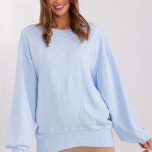 Bluza Damska Model EM-BL-716.14 Light Blue - Ex Moda